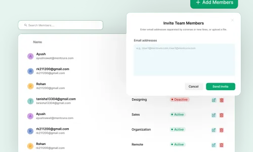 Step 1: One-Click Team Invites